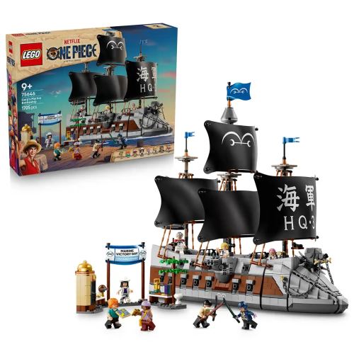 LEGO® ONE PIECE Corabia de luptă a lui Garp