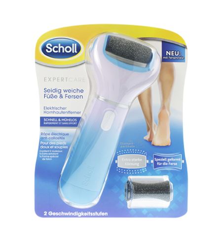 Scholl Expert Care pilă electrică pentru picioare + cap de rezervă