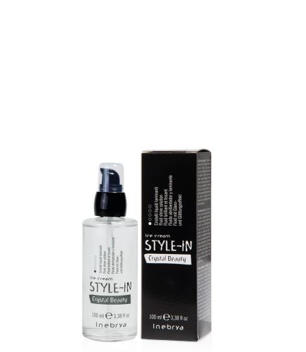 INEBRYA STYLE-IN Crystal Beauty fluid pentru păr vopsit cu efect de netezire 100 ml